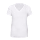 V Neck T Shirts for Men Rayon Made from Bamboo Tees Moisture Wicking Undershirts 1 Pack