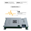 【巴西原装】智能BMS JK-B1A8S10P 4S~8S 12V 24V 金波电源电池 带1A主动均衡器，含开关