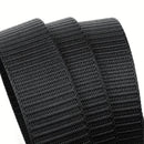 1Pcs Fashion Business Men's Belt Genuine Luxury Brand Leisure Belt Automatic Buckle Belt Canvas Belt With Cargo Pants Jeans Belt