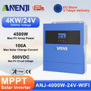 The Power Broker | 4kW Hybrid Solar Inverter with 100A MPPT & WiFi Monitoring