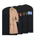 5-10 PCS Dustproof Cloth Cover Bags Clothes Hanging Garment Dress Suit Coat Dust Cover Home Storage Bag Pouch Case Organizer
