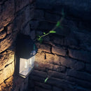 Luminária Lanterna Dupla Led Luz Solar Externa A Prova D'Água Com Sensor De Presença E Movimento