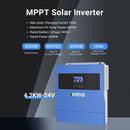 The Power Broker | 4kW Hybrid Solar Inverter with 100A MPPT & WiFi Monitoring