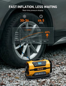 The Nomad Press | Dual-Power 110V-230V Portable Air Compressor