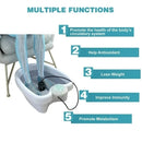 Electric Ionic Detox Foot Bath Massage Machine with Basin Foot Massager Cleanse Anti Stress Relief Whirlpool Foot Spa Bath Array