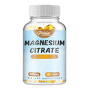 Magnesium Citrate Capsules - Supports Bone, Muscle, Sleep, and Skin Health - 120 Capsules