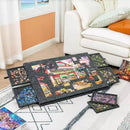 Portable Puzzle Table Felt Puzzle Platform with 6 Drawers 2-In-1 Stand 1000 Piece Puzzle Capacity Lightweight & Easy Store