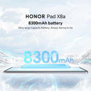 HONOR Pad X8a Tablet WIFI Global Version 4GB 128 GB 11inch 90 Hz Display 8300 mAhBattery Snapdragon 680 Android 14 WiFi Tablet