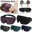 睡眠眼罩 柔软 3D 记忆棉 填充 遮光罩 睡眠 旅行 眼罩