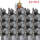 Classic Medieval Movie Elves Dwarf Warrior Iron Foot Dane leader of the Dwarfs Building Blocks LOTR Figures Toys For Children