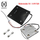 Hot bed heating cotton fuse kit for 3D printer Artillery Sidewinder SW-X1 and Genius 110V 220V, self-adhesive, integrated moldin