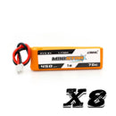 8PCS CNHL MiniStar HV 450mAh 3.8V 1S 70C Lipo Battery With PH 2.0 Plug for RC FPV Drone Mini Quadcopter Emax TinyHawk Happymo