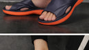 Summer Men Rubber Slippers Beach Shoes Slides Slates Palm Clap Casual Outdoor Indoor Home House Soft Comfortable Big Size 50 51