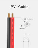 ALLPOWERS DC to Anderson Charging Wires 1.5M Charging Tools For Solar Charger ,Portable Power Station Generator