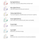 USB Charge 7Colors LED Facial Mask Photon Therapy Skin Rejuvenation Anti Acne Wrinkle Removal Skin Care Mask Skin Brightening