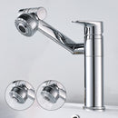 ELLEN Multifunction Bathroom Sink Faucet Hot Cold Water Mixer Crane Antique Bronze Deck Mounted Universal Water Taps EL1326