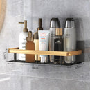 Bathroom Shelves No-drill Corner Shelf Shower Storage Rack Holder Toilet Organizer Bathroom Accessories