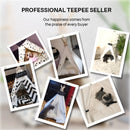 The Nomad's Nook | Portable Teepee Pet Retreat for Cats & Small Dogs