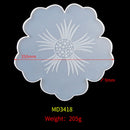 Large Tray Silicone Mold Polygon Crystal Epoxy Resin Casting Molds DIY Handmade Craft Clay Mould Tool Table Decoration Supplies