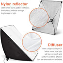 Photographic Equipment Photo Studio Photography Soft Box Kit With Triopod Video 50x70cm Softbox Photo Box With Lamp Holder E27