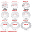 1Pcs Stainless Steel Water Pipe Wall Covers Self-Adhesive Shower Faucet Decorative Cover Chrome Finish Bathroom Accessories