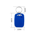 5个Rfid双芯片智能标签IC ID可重写钥匙扣125khz克隆复印器徽章13.56mhz NFC T5577 CUID复制器令牌
