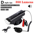WEST BIKING Front Bicycle Light USB Rechargeable LED Bike Light Waterproof Cycling Headlight Climbing Safety Flashlight Lamps