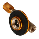 Outdoor Camping Gas Tank Connector Butane Tank Gas Adapter with Close Valve