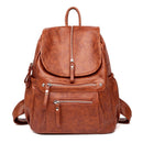 Women Backpack Female High Quality Soft Leather Book School Bags For Teenage Girls Sac A Dos Travel Back pack Rucksacks Mochilas