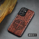 适用于三星 Galaxy S21 Ultra 手机壳 Boogic 原木手机壳 S21 S21+ 木质手机壳 适用于三星 S21 Ultra