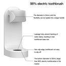 Hot Sale1PC Toothbrush Stand Rack Organizer Electric Toothbrush Wall-Mounted Holder Space Saving Bathroom Accessories