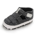 Baby Canvas Sandal For Baby Boys Girls Spring Summer Soft Bottom Anti-Slip Pre-Walker 2021 New First Walker Infant Toddler