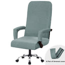 Elastic Office Lift Computer Chair Cover Modern Anti-dirty Boss Gamer Rotating Armchair Seat Case Thickened Armrest Slipcover