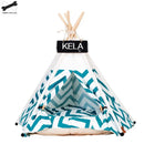 The Nomad's Nook | Portable Teepee Pet Retreat for Cats & Small Dogs