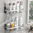 Bathroom Shelves No-drill Corner Shelf Shower Storage Rack Holder Toilet Organizer Bathroom Accessories