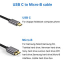 Micro B Cable USB3.1 Hard Disk Cable Type C USB3.0 USB C Micro B Cable for Samsung Seagate WD HDD SSD External Hard Drive Cable