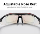 The Aero Sentinel | Polarized Cycling Glasses with 5-Lens Interchange System
