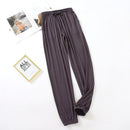 Japanese new style home service ladies pants spring and summer thin modal loose large size solid color home pants women bottoms
