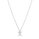 ANDYWEN 925 Sterling Silver Gold 12 Charm Zodiac Pendant Necklace Long Chain Slim Monogram Men Personal Birthday Fine Jewelry