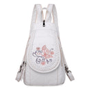 High Quality Soft PU Leather Backpack Women Small Chest Bags Fashion School Bag Casual Shoulder Bags for Women 2021 New Mochila