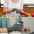 WorthWhile 1双压缩关节炎手套腕部支撑棉质关节疼痛缓解手部护具女性男士治疗腕带