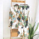 2023 Spring Leaves Printed Women&