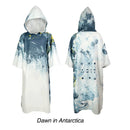 Nu-June Beach Hooded Changing Robe Swimming Towels Quick Dry Sunscreen Outdoor Adult Bath Towel Poncho Microfiber Surf Swimsuit