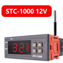 Digital Temperature Controller STC-1000 220V 12V two relay Thermostat controller for incubator Heating Cooling Thermoregulator