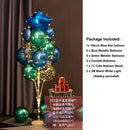 Light Up LED Balloon Stand Kit 13Pcs Balloons Reusable Clear Column Holder Set For Table Floor Wedding Birthday Party Supplies