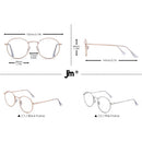 JM Round Blue Light Blocking Reading Glasses Men Women Spring Hinge Metal Frame Vintage Magnifier Diopter Presbyopic