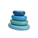 Baby Wooden Building Block BPA Free Montessori Educational Toy Rainbow Stacked Stone Balanced Stacking Toys Children Gifts
