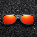 GM Handmade Brand Wooden Polarized Sunglasses Women Men Design Driving Wooden Mirrored Shades in Round Wood Box S1610B