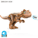 Brutal Raptor Building Jurassic Blocks World 2 MINI Dinosaur Figures Bricks Dino Toys For Children Dinosaurios Christmas
