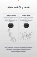 Magene S3+ Cadence Speed Sensor ANT+ Bluetooth Dual Sensor Compatible with Wahoo Onelap Zwift